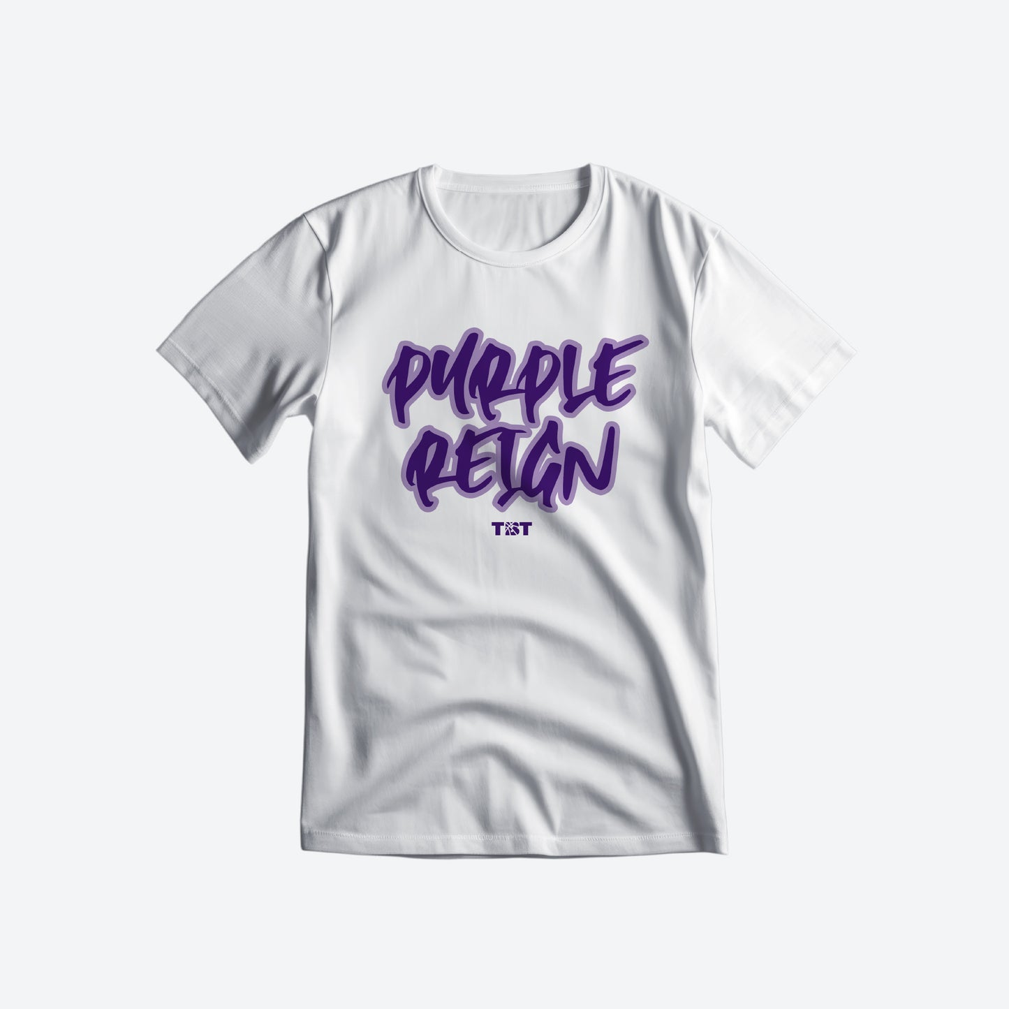 PURPLE REIGN LOGO TEE