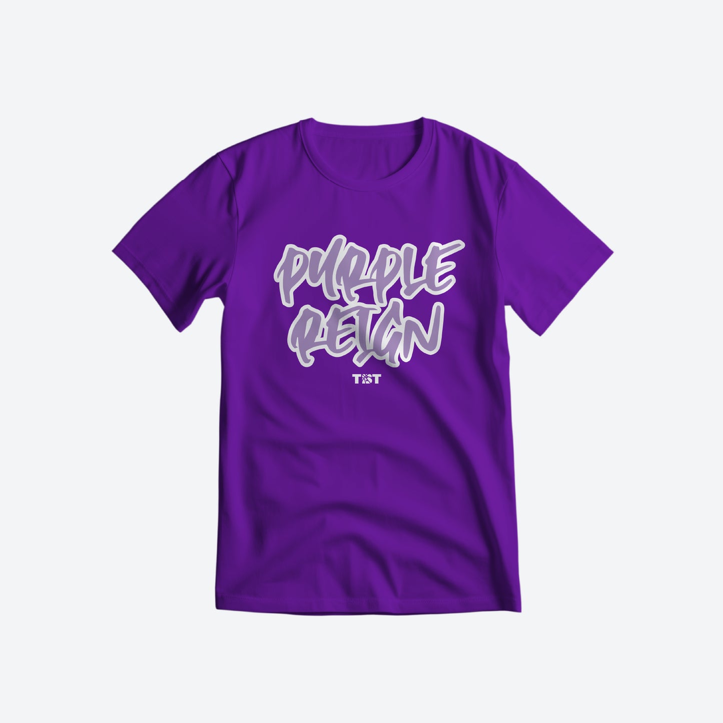 PURPLE REIGN LOGO TEE