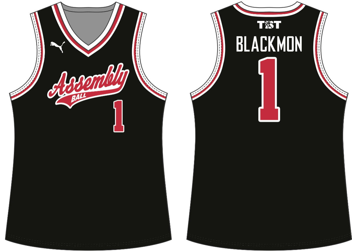 ASSEMBLY BALL - JAMES BLACKMON JERSEY