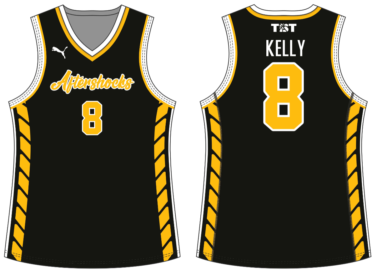 AFTERSHOCKS - RASHARD KELLY JERSEY