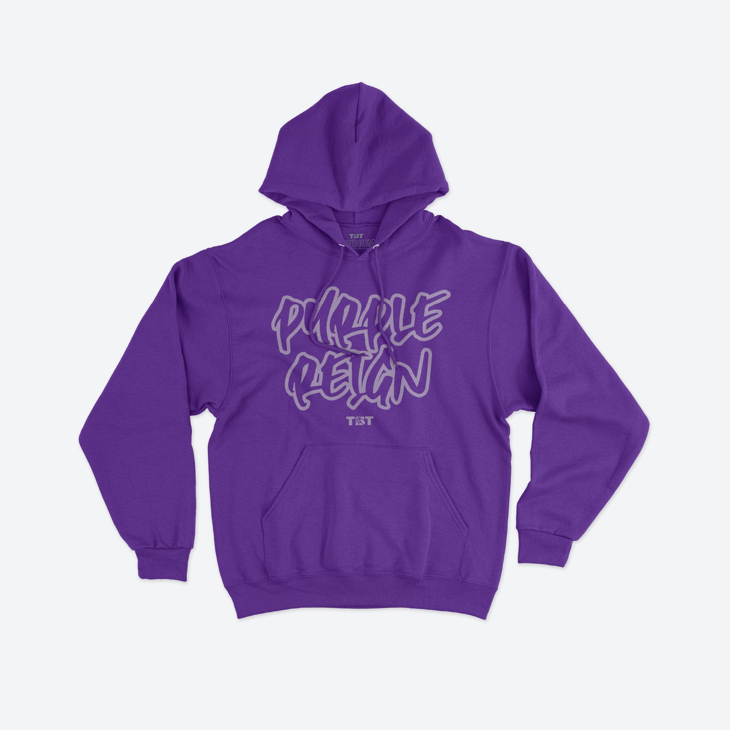 PURPLE REIGN LOGO HOODIE