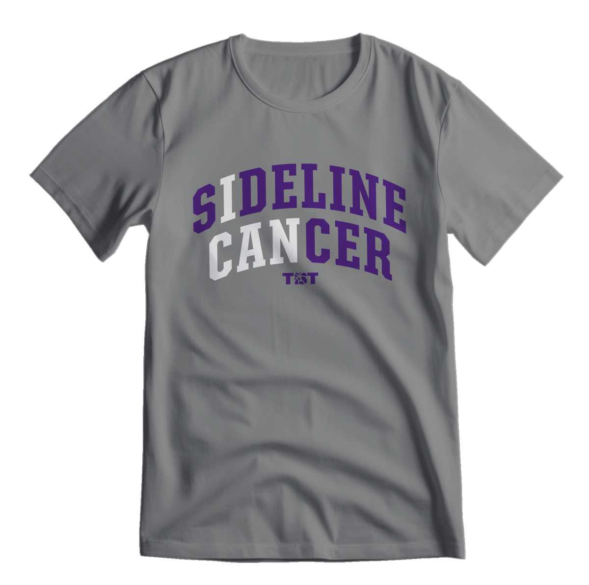 SIDELINE CANCER WORDMARK TSHIRT