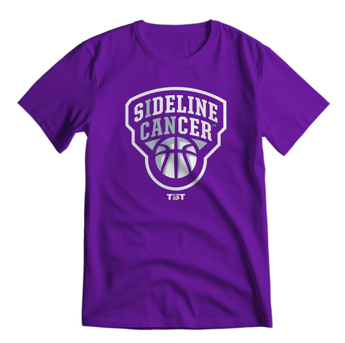 SIDELINE CANCER LOGO TSHIRT