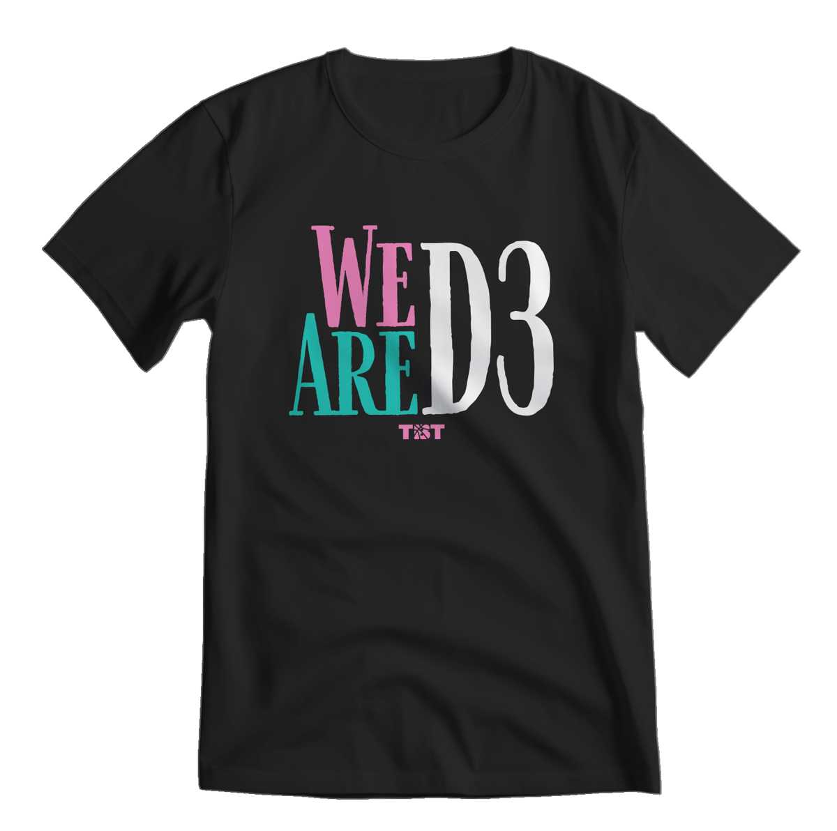 WE ARE D3 WORDMARK TSHIRT
