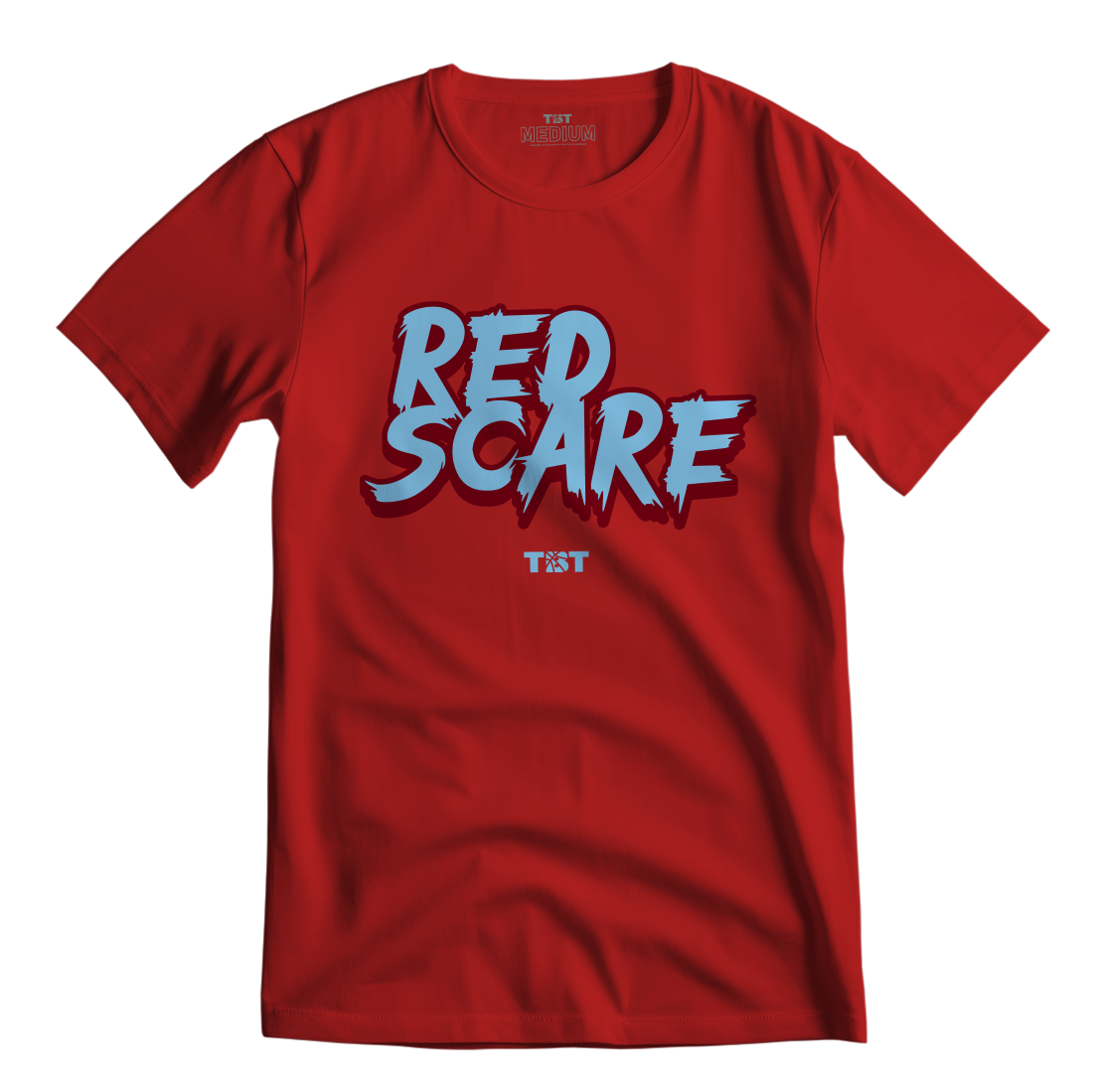 RED SCARE SCRATCH TSHIRT