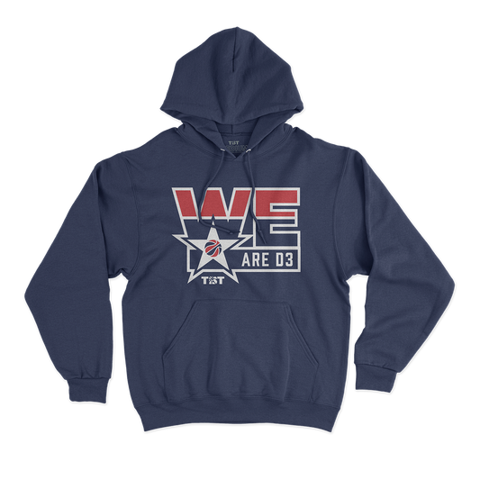 WE ARE D3 LOGO HOODIE