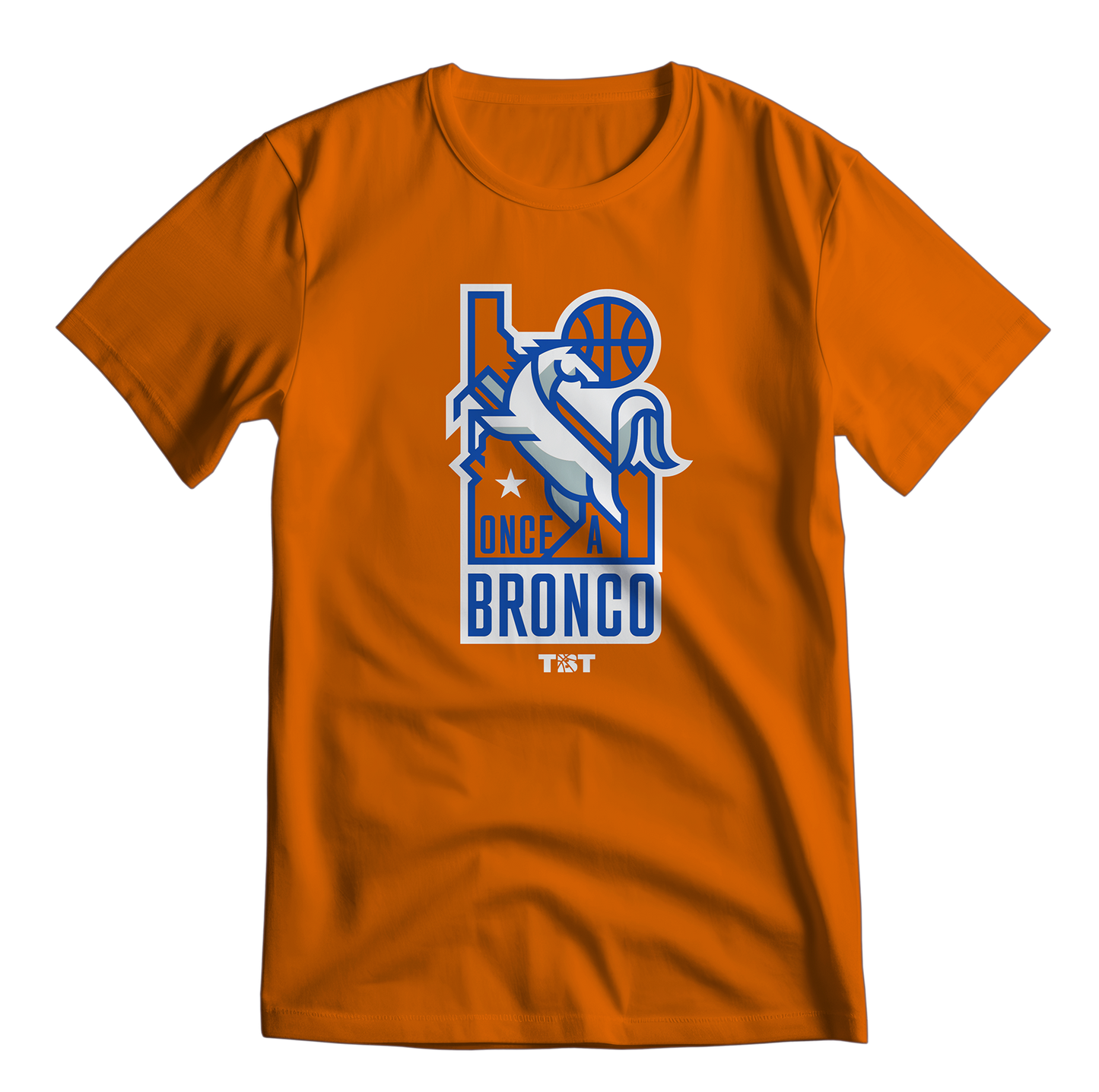 ONCE A BRONCO LOGO TEE