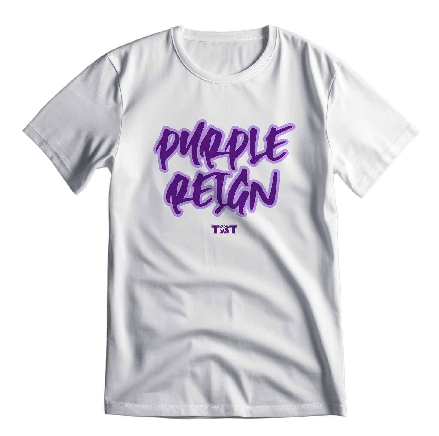 PURPLE REIGN LOGO TEE