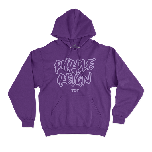 PURPLE REIGN LOGO HOODIE