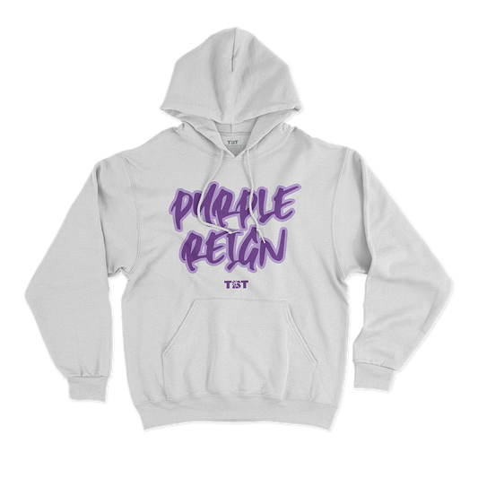 PURPLE REIGN LOGO HOODIE