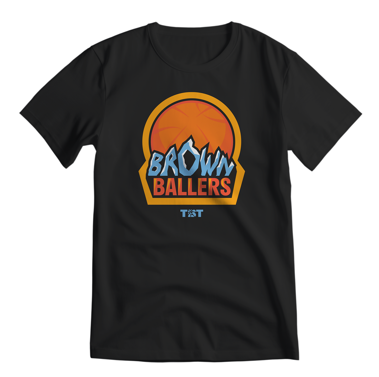 BROWN BALLERS WORDMARK TEE