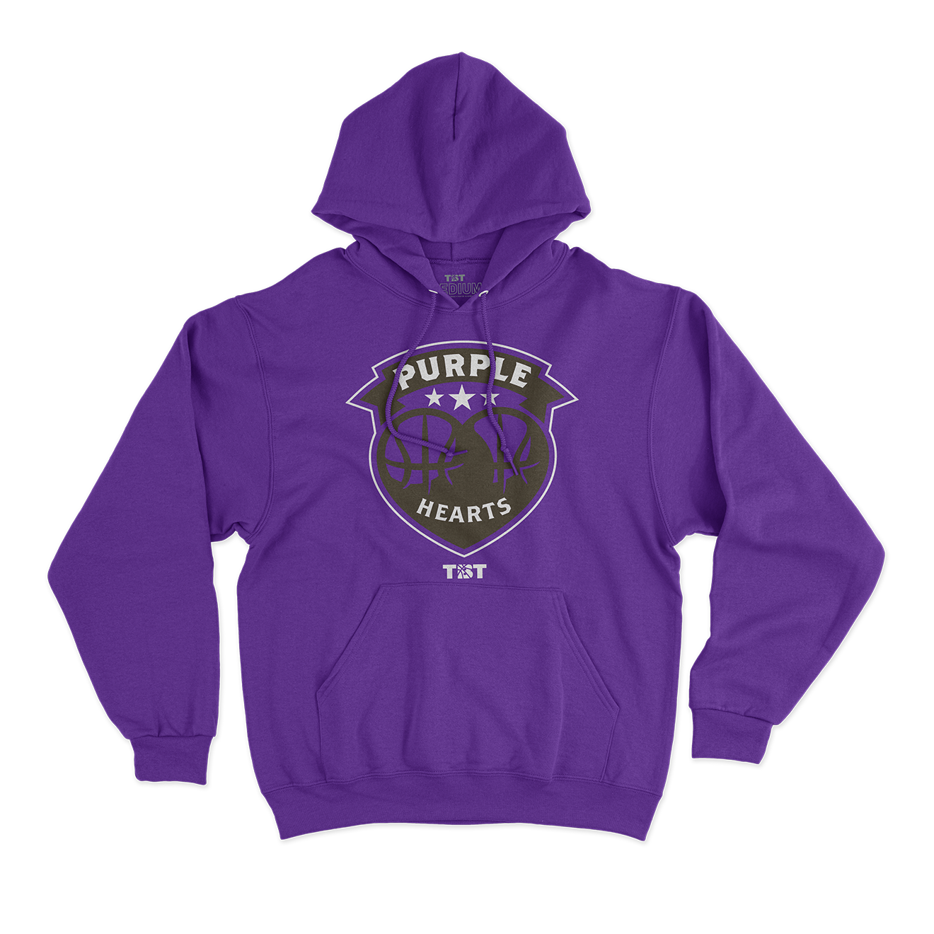 PURPLE HEARTS LOGO HOODIE