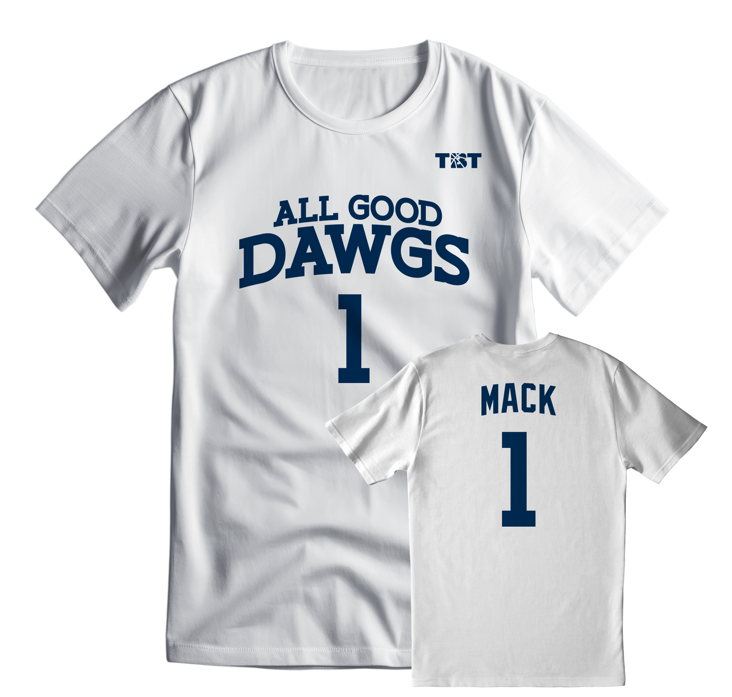 ALL GOOD DAWGS SHELVIN MACK SHIRSEY