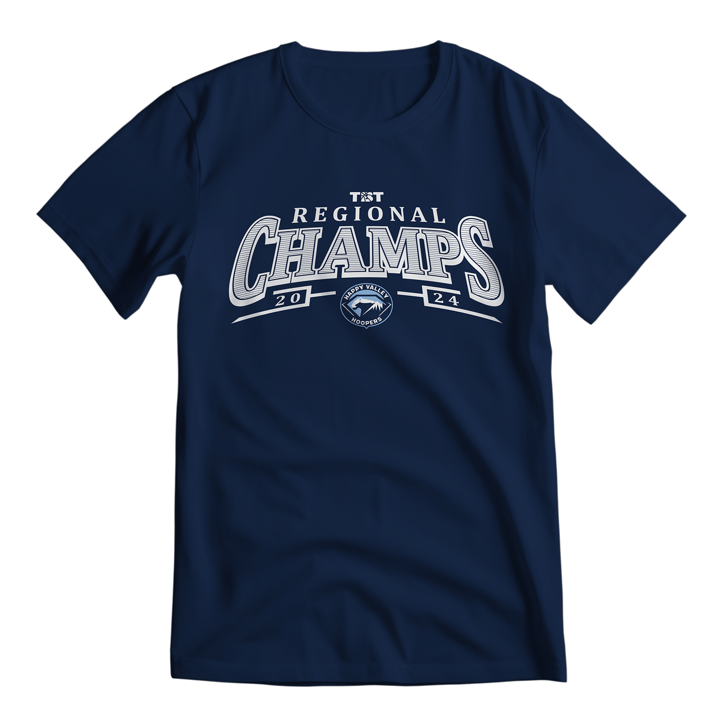 HAPPY VALLEY HOOPERS REGIONAL CHAMPS TSHIRT