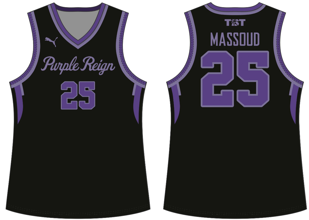 PURPLE REIGN - ISH MASSOUD JERSEY